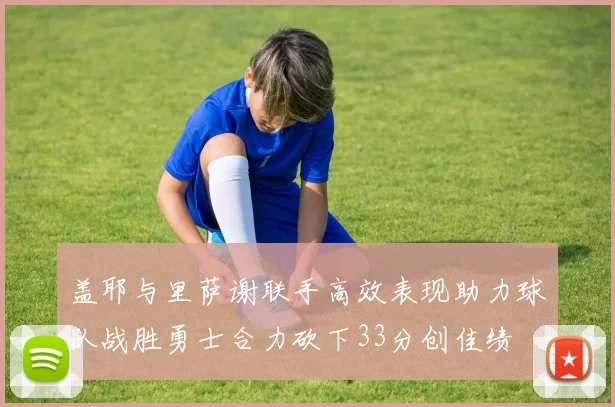 盖耶与里萨谢联手高效表现助力球队战胜勇士合力砍下33分创佳绩