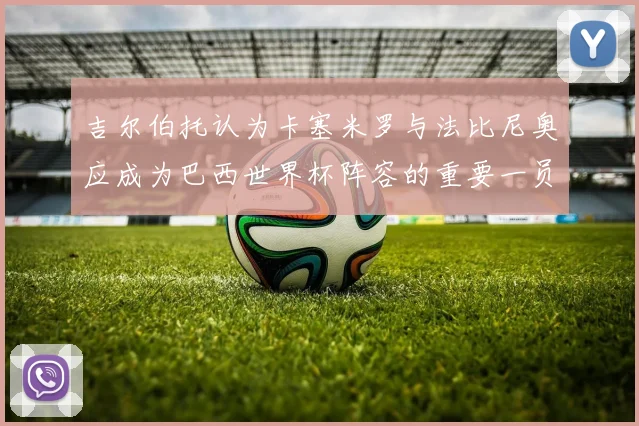 吉尔伯托认为卡塞米罗与法比尼奥应成为巴西世界杯阵容的重要一员